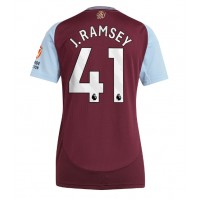 Echipament fotbal Aston Villa Jacob Ramsey #41 Tricou Acasa 2024-25 pentru femei maneca scurta